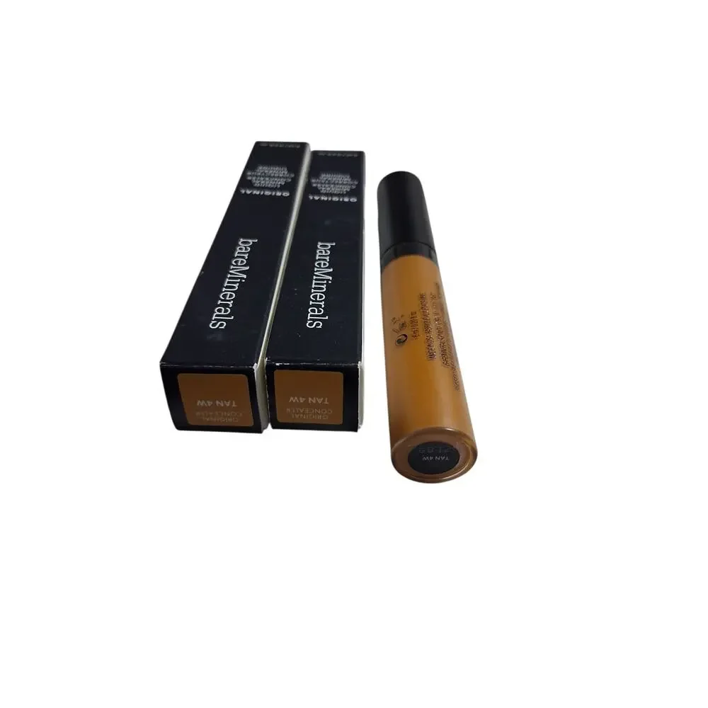 2pcs Bare Minerals ORIGINAL Liquid Mineral Brightening Concealer Color TAN 4W‎